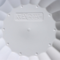 Кашпо для цветов с автополивом &laquo;Ракушка&raquo;, 2,4 л, цвет белый