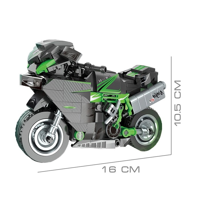 Конструктор Мототехно «Байк», 279 деталей Конструктор Мототехно «Байк», 279 деталей