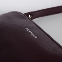 Сумка женская через плечо TEXTURA, маленький размер, цвет бордовый