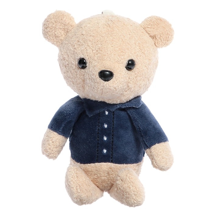 Мягкая игрушка &laquo;Мишка&raquo;, на брелоке, цвета МИКС