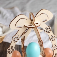 Подставка для яиц пасхальная, 9 ячеек, 22&times;22&times;29 см