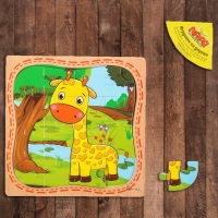 Пазл в рамке &laquo;Жираф&raquo;