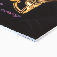 Предметная тетрадь А5, 48 л на скрепке &laquo;Неон. История&raquo; Софт тач лам, 3D лак