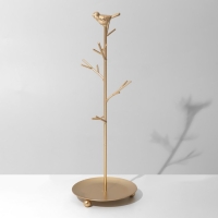 Органайзер универсальный &laquo;Птица на ветке&raquo;, 12&times;34 см, цвет золотой