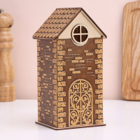 Чайный домик &laquo;Ажур&raquo;, 10х9х20 см, береста