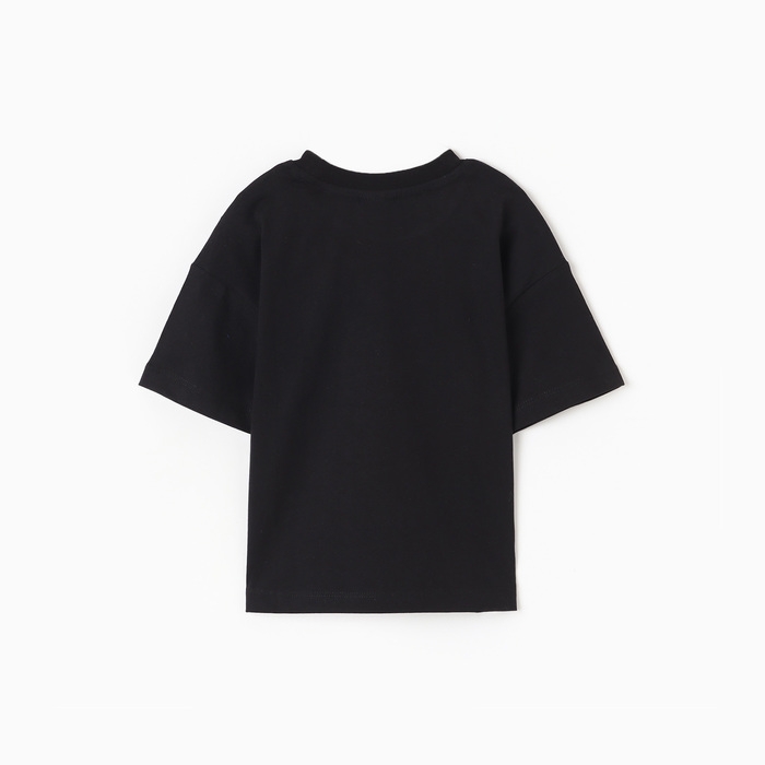 Футболка для мальчика, цвет черный, рост 98 см