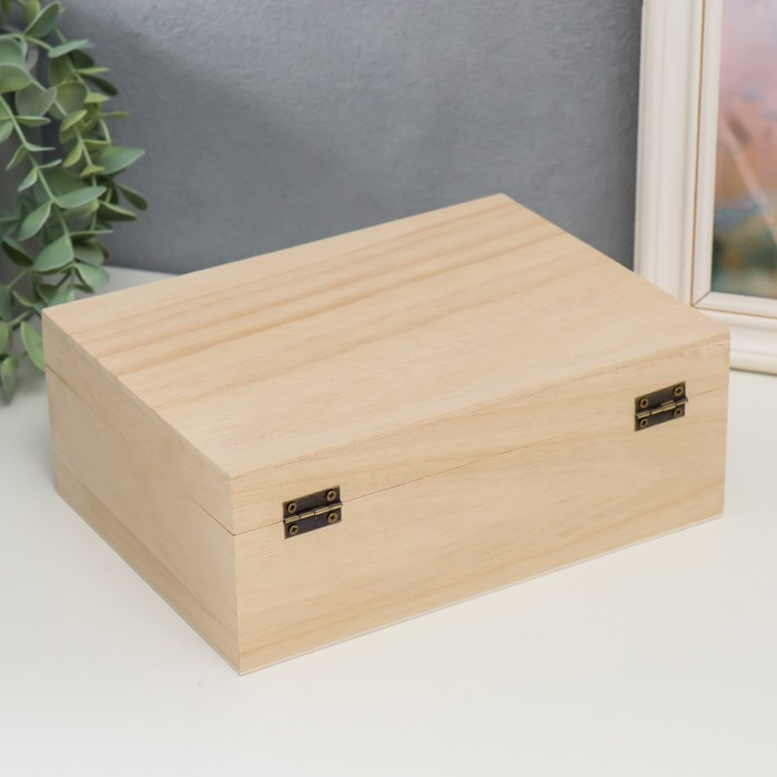 Шкатулка дерево для росписи, 22х8,5х16,5 см Шкатулка дерево для росписи, 22х8,5х16,5 см