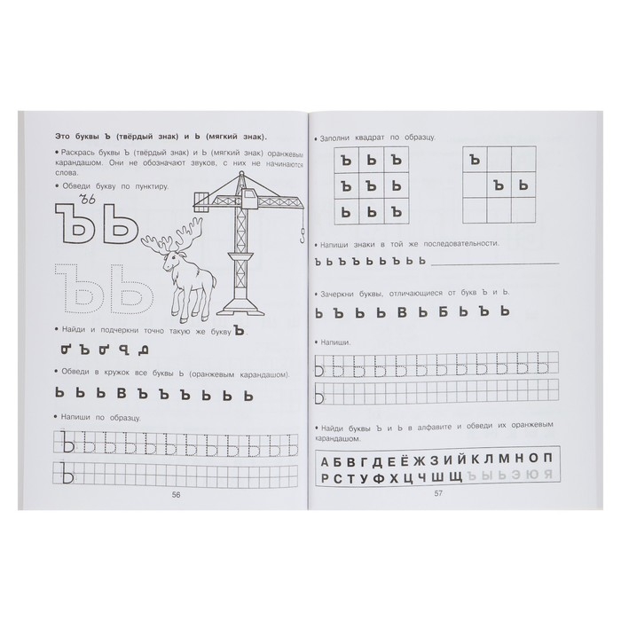 Обучающая книга &laquo;Знакомимся с буквами. Готовимся к школе&raquo;