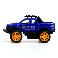 Машина металлическая &laquo;Крутые гонки. Пикап&raquo;, инерция, 1:64, МИКС