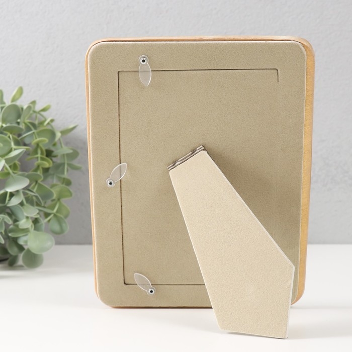 Фоторамка полистоун 10х15 см Фоторамка полистоун 10х15 см "Пчёлы и соты" белая с золотом 15х2,2х20 см