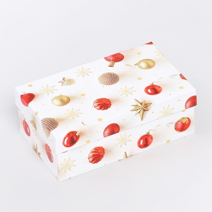 Набор коробок подарочных 15 в 1 &laquo;С Новым годом&raquo;, 12 х 7 х 4 см - 46,6 х 35,2 х 17.5 см, Новый год