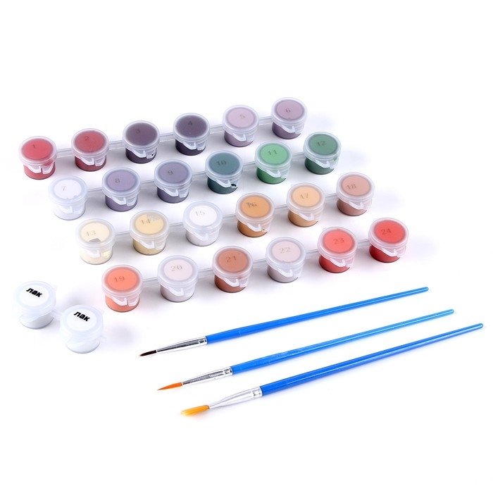 Картина по номерам на новый год на холсте с подрамником &laquo;уют&raquo;, 40 &times; 50 см