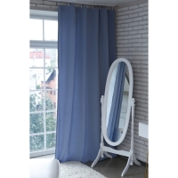 Штора портьерная Этель 220х280 см &laquo;Английский стиль&raquo;, цвет голубой,100% п/э