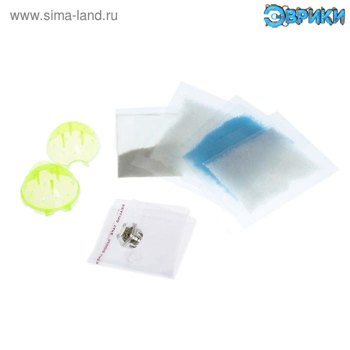 Набор для опытов &laquo;Прыгающие мячи&raquo;, неоновый, 1 форма, 3 цвета