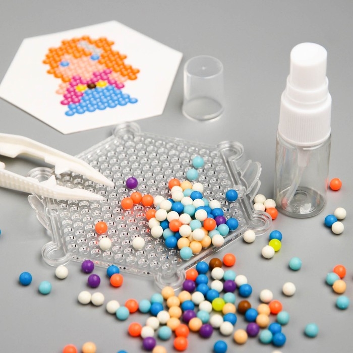 Аквамозаика &laquo;Холодное сердце: Эльза и Анна&raquo;, 3 фигурки, 300 шариков