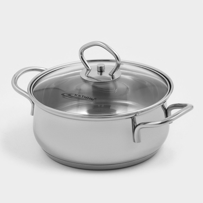 Кастрюля &laquo;Лира&raquo;, 1.5 л, d=16 см, капсульное дно, индукция