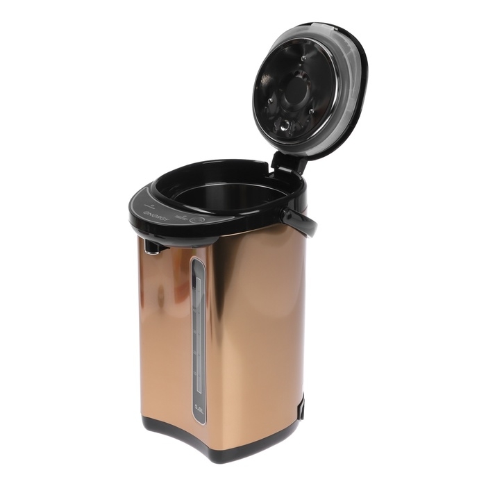 Термопот Energy TP-617, 750 Вт, 5 л, золотистый Термопот Energy TP-617, 750 Вт, 5 л, золотистый