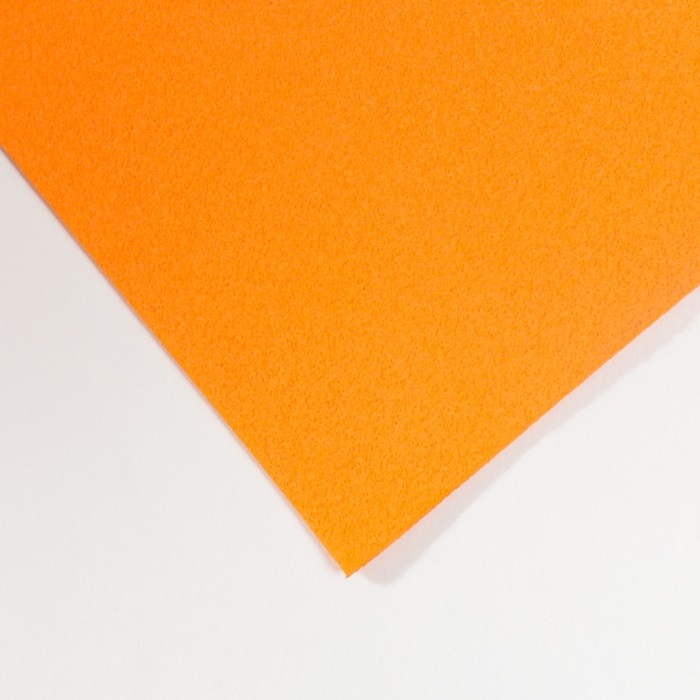 Фоамиран иранский 0,8-1 мм (оранжевый/125) 60х70 см Фоамиран иранский 0,8-1 мм (оранжевый/125) 60х70 см