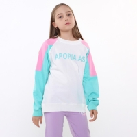 Свитшот для девочки, цвет розовый, рост 158-164 см Свитшот для девочки, цвет розовый, рост 158-164 см