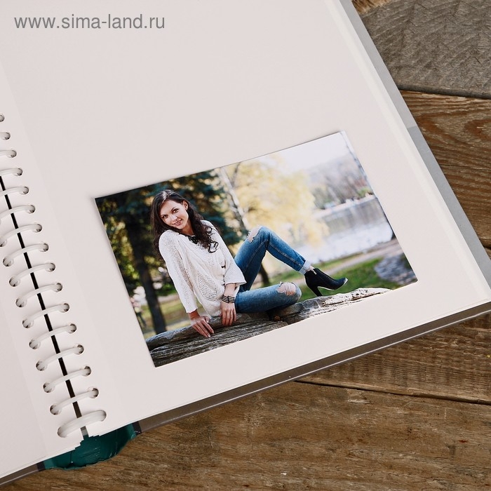 Фотоальбом Fotografia магнитный, 30 листов, 23х28 см, "Путешествие"