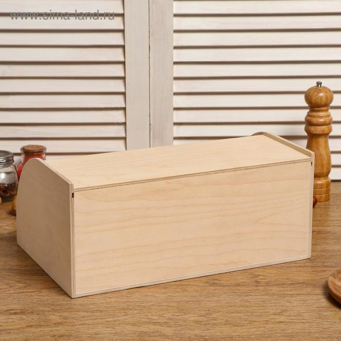 Хлебница деревянная "Буханка", 38&times;24.5&times;16.5 см