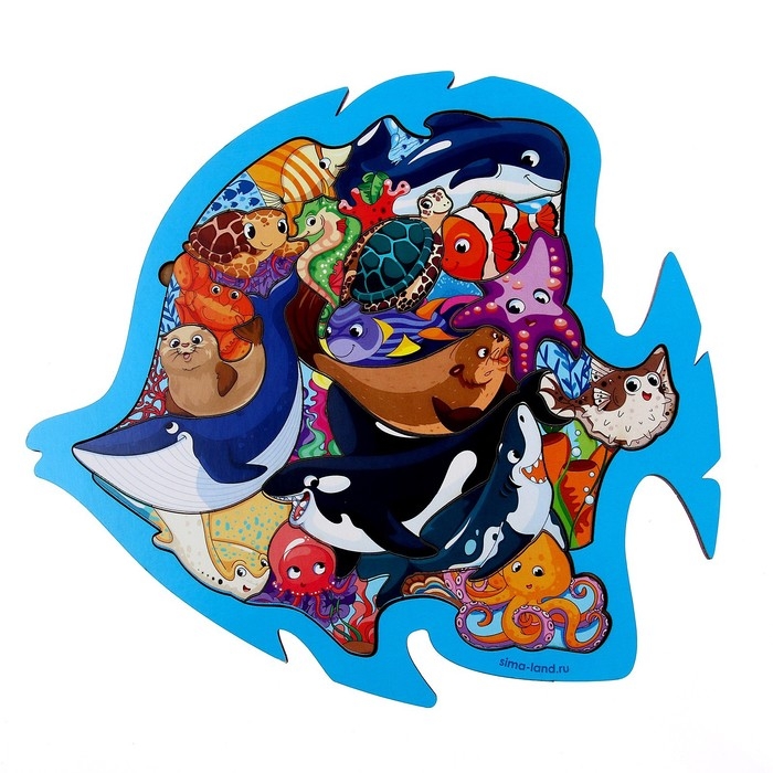 Вкладыш «Морские друзья» Вкладыш «Морские друзья»