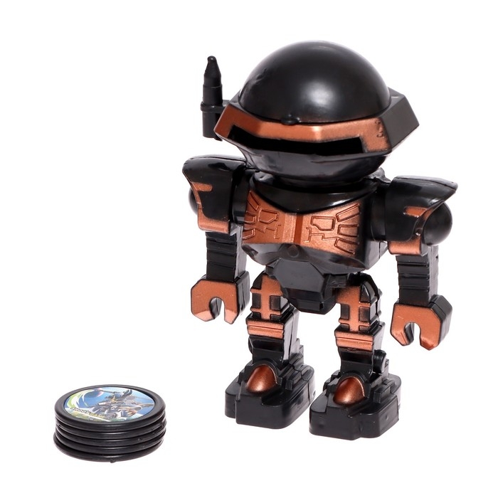 Робот «Космовоин», стреляет дисками, цвета МИКС Робот «Космовоин», стреляет дисками, цвета МИКС