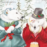 Полотенце "Этель" Winter holidays 40х73 см, 100% хл, саржа 190 гр/м2