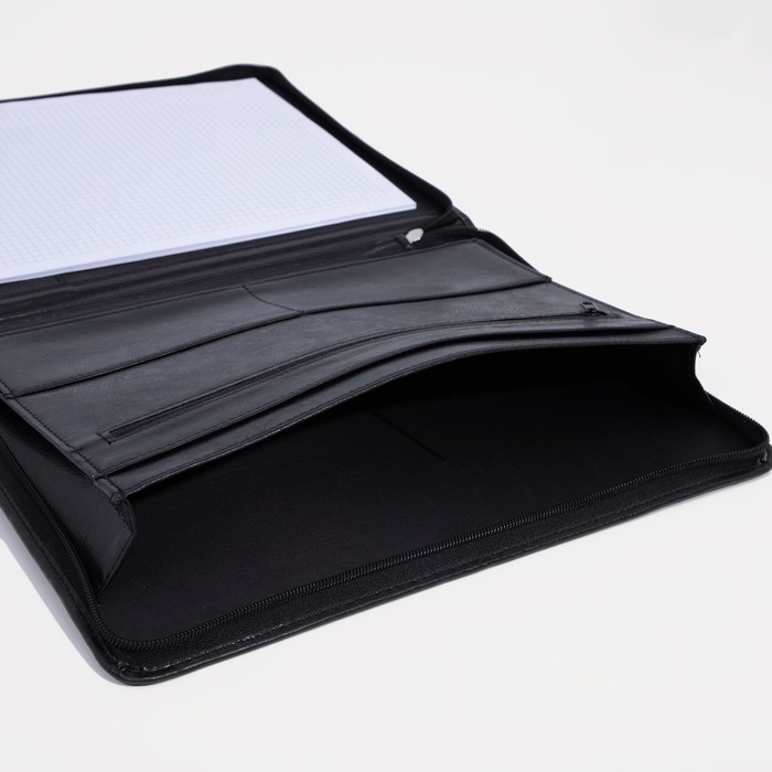 Папка для документов &laquo;Алекс&raquo;, А4, цвет чёрный