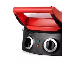 Пиццамейкер Kitfort КТ-3687, 1800 Вт, антипригарное покрытие, красный