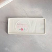 День матери. Подарочный набор керамический &laquo;Мир начинается с мамы&raquo;: кружка 150 мл, блюдце 17.5х8 см