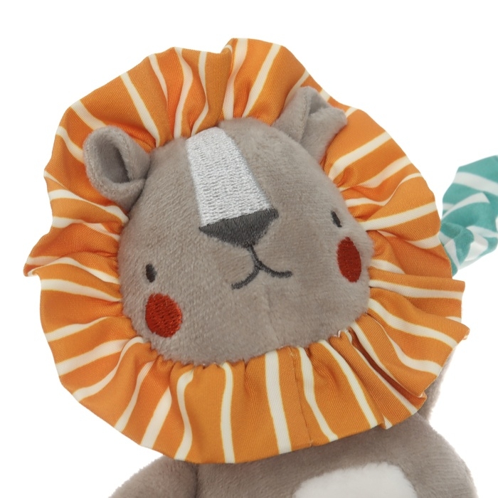 Подвеска музыкальная &laquo;Львенок Леон&raquo;, с пищалкой, на кроватку, коляску, Крошка Я