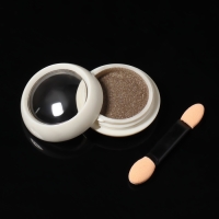 Втирка для ногтей, с аппликатором, цвет хромированный шампань Втирка для ногтей, с аппликатором, цвет хромированный шампань