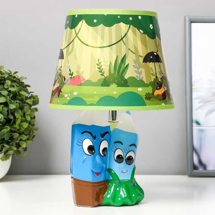 Настольная лампа "Лягушка" Е14 15Вт 20х20х31 см RISALUX