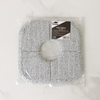 Насадка для швабры Raccoon, с вырезом, микрофибра, квадратная, 21×21 см, цвет серый Насадка для швабры Raccoon, с вырезом, микрофибра, квадратная, 21×21 см, цвет серый