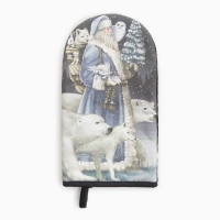 Новый год.Варежка-прихватка Этель Мгновения зимы 15х28см,саржа, 100% хл, ватин 250г/м2 Новый год.Варежка-прихватка Этель Мгновения зимы 15х28см,саржа, 100% хл, ватин 250г/м2