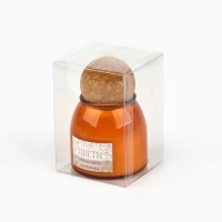 Свеча ароматическая в стекле &laquo;Цвети&raquo;: клубника, 9 х 6,5 см