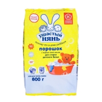 Порошок для стирки детского белья "Ушастый Нянь", 800 г Порошок для стирки детского белья "Ушастый Нянь", 800 г