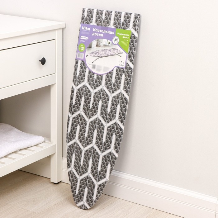 Доска гладильная настольная Nika, 85&times;29 см, ДСП, нерегулируемая высота, микс