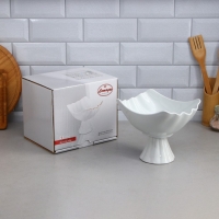 Салатник, с подставкой, 1.2 л, фарфор, Иран Салатник, с подставкой, 1.2 л, фарфор, Иран