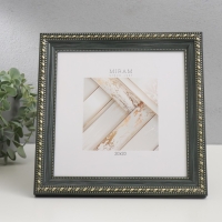 Фоторамка "МИРАМ" 20х20 см, 642998-22, зелёный (пластиковый экран)