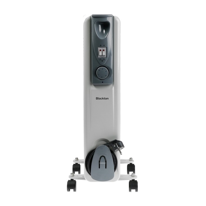 Обогреватель Blackton Bt OH2111, масляный, напольный, 2000 Вт, 20 м&sup2;, 7 секций, белый