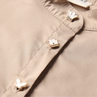 Платье для девочки MINAKU цвет бежевый,  рост 116 см