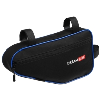 Велосумка Dream Bike под раму, 32х16х5, цвет чёрный/синий Велосумка Dream Bike под раму, 32х16х5, цвет чёрный/синий