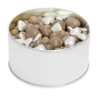 Коробка Pragmax S, круглая, серебристая Коробка Pragmax S, круглая, серебристая