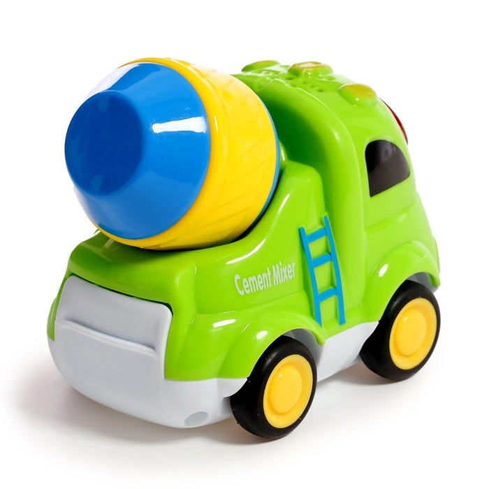 Музыкальная машинка «Городские приключения: Бетономешалка», звук, свет Музыкальная машинка «Городские приключения: Бетономешалка», звук, свет