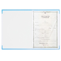 Папка для свидетельства о рождении &laquo;Наш малыш&raquo;, А4.