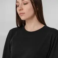 Футболка с длинным рукавом Lehta, черная, размер XL