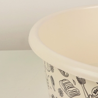 Таз круглый &laquo;Русская банька&raquo;, 20 л