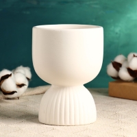 Кашпо - ваза "Кубок" 15х11см